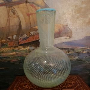 Murano Style Glass Vase, pre-owned